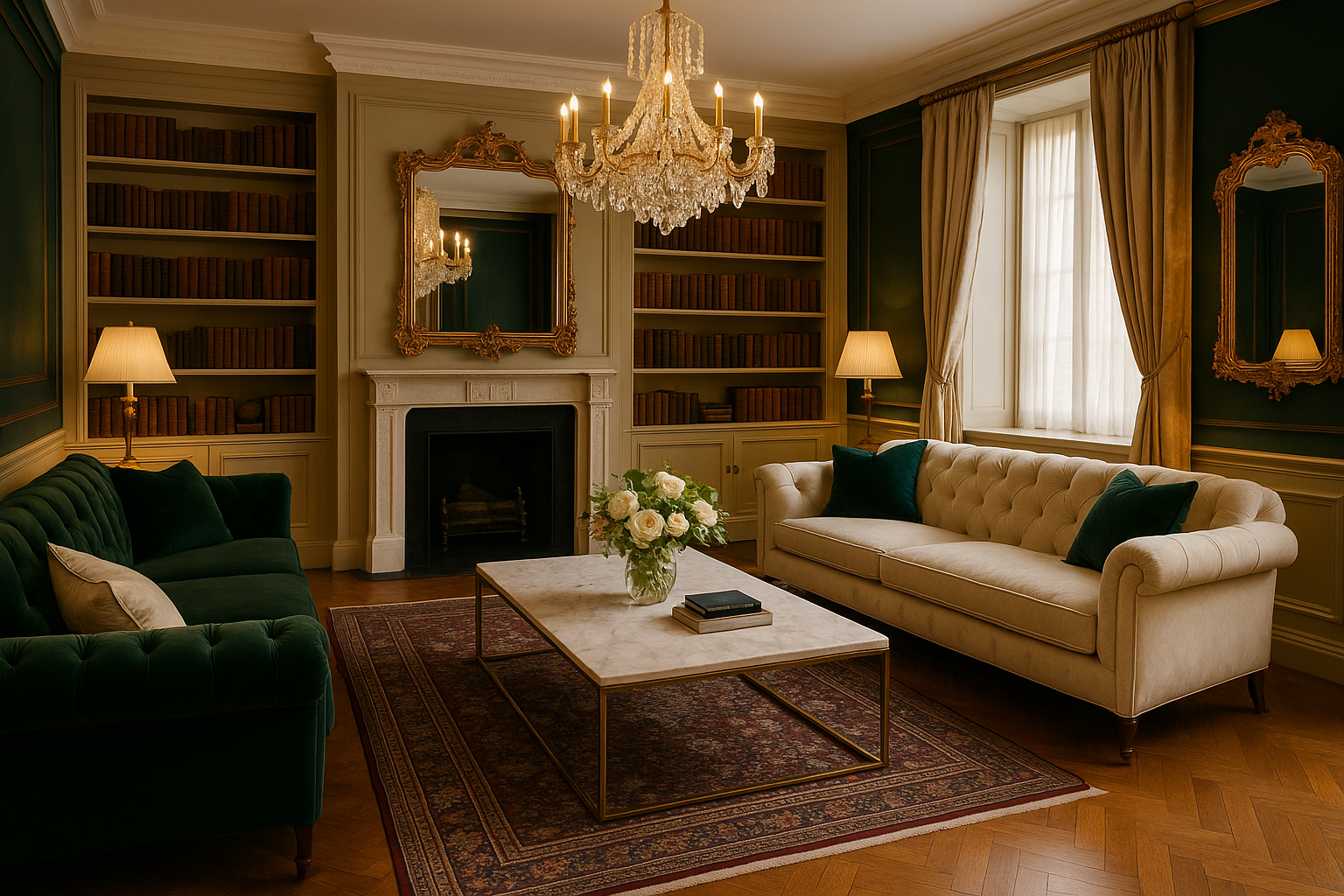 elegant luxury living room